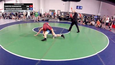 132 lbs Cons. Round 4 - Carsten Burkemper, Collum Trained School Of Wrestling vs McAllister Ramage, Askren Wrestling Academy