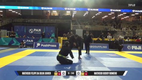 Matheus Godoy Romero vs Matheus Felipe Da Silva Xavier 2025 Pan Jiu Jitsu IBJJF Championship