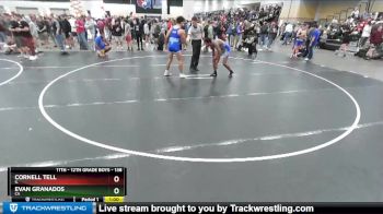 138 lbs Cons. Round 3 - Cornell Tell, IL vs Evan Granados, CA