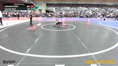 45 lbs Consi Of 4 - Coraline Sierra, Mantanona TC vs Caliyah Cruz, Grindhouse