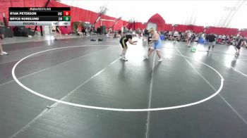 268-292 lbs Round 1 - Ryan Peterson, United North Central vs Bryce Nordlund, Zimmerman