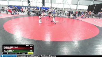 100 lbs Cons. Round 4 - Eli Franklin, Team Champs WC vs Alexander Polk, UP Outlaw WC