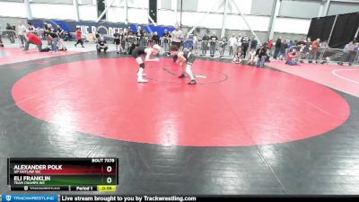 100 lbs Cons. Round 4 - Eli Franklin, Team Champs WC vs Alexander Polk, UP Outlaw WC