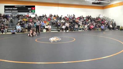 90 lbs Round 2 - Landon Zinser, Moyer Elite vs Treyton Pump, Big Game Wrestling Club
