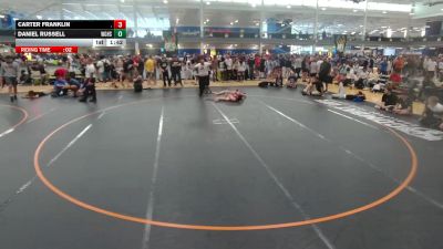 150 lbs Cons. Round 2 - Carter Franklin, . vs Daniel Russell, West Geauga