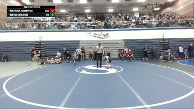 49 lbs Champ. Round 2 - Nathan Jennings, Buzzsaw Wrestling Club vs Kevin Wilson, Small Town Grims