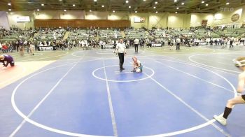 86 lbs Quarterfinal - Pierce Gaynor, Crusaders Wrestling vs Crue Jolley, Payson Pride Wrestling