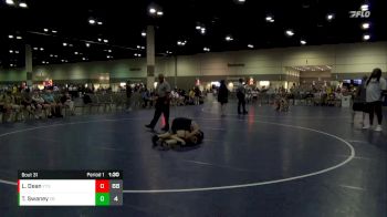 106 lbs Round 4 (16 Team) - Logan Dean, Marauder Mayhem vs Tyler Swaney, Springboro 2