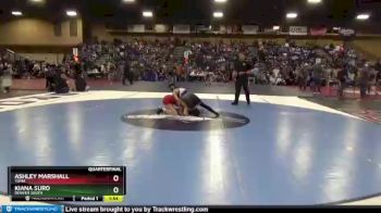 111 lbs Quarterfinal - Kiana Suro, Denver South vs Ashley Marshall, Yuma