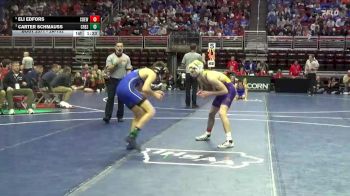 2A-132 lbs Quarterfinal - Carter Schmauss, Crestwood, Cresco vs Eli Edfors, Central DeWitt