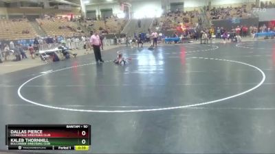 50 lbs Quarterfinal - Kaleb Thornhill, Buccaneer Wrestling Club vs Dallas Pierce, Cookeville Wrestling Club