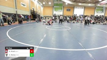 175 lbs 5th Place - Aman Khalil, Brockton vs Anthony Matas, Essex
