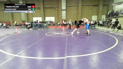 285 lbs Champ. Round 1 - Colton Flynt, Choctaw vs Isaiah Collins, Ozark