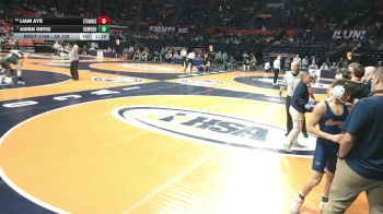 3A 138 lbs Cons. Round 1 - Aiden Ortiz, Oswego (H.S.) vs Liam Aye, St. Charles (East)
