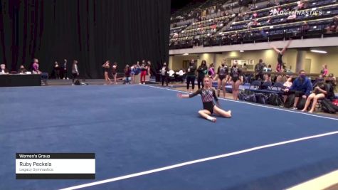 Ruby Peckels - Women's Group, Legacy Gymnastics - 2021 Women's Xcel Region 4 Championships