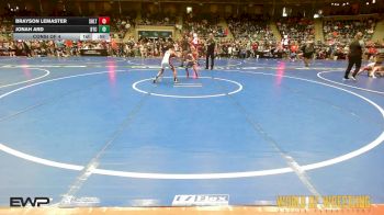 64 lbs Consi Of 4 - Brayson LeMaster, Sebolt Wrestling Academy vs Jonah Ard, Bison Takedown Club