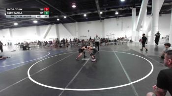 98 lbs Consi Of 4 - Jacob Ozuna, Toppenish BadBoy vs Andy Barela, Top Rank Hammers