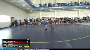 125 lbs Cons. Semi - Mac Cafurello, Roanoke College vs Riley Parker, Washington And Lee University