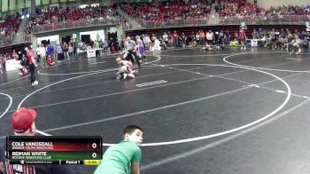 80 lbs Cons. Round 1 - Cole Vanosdall, Winside Youth Wrestling vs Reiman White, McCook Wrestling Club
