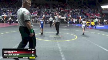 60 lbs Cons. Round 2 - Julian Godina, Lincoln-Way WC vs Matthew Porter, Murphysboro Wrestling