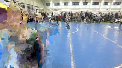 55 lbs Round Robin 2 - Elijah Buckner, Ares Black-EL vs Luke Raines, Backbone WC-EL