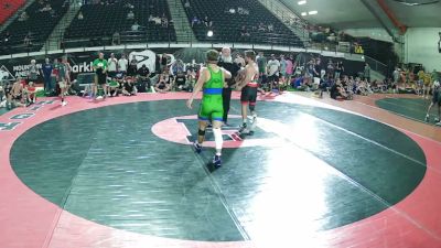 155 lbs Ty Adams, Idaho 1 HS Boys vs Jayce Kolendich, Montana 1 HS Boys
