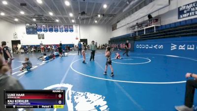 53 lbs Round 3 - Luke Haar, Douglas WC vs Kaij Koehler, Windy City Wrestlers