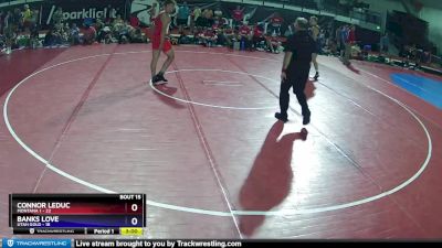 195 lbs Quarters & Wb (16 Team) - Connor LeDuc, Montana 1 vs Banks Love, Utah Gold