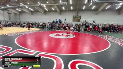 106 lbs Cons. Round 3 - Noah Hansen, Littleton vs David Rodriguez, Regis Jesuit