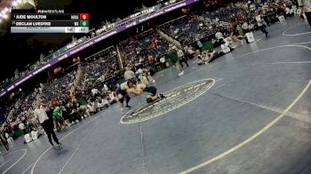 4A 175 lbs Cons. Semi - Jude Moulton, Hoggard vs Declan Luedtke, Weddington High School