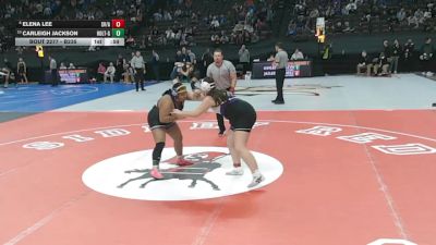 Cons. Round 2 - Carleigh Jackson, West Holt vs Elena Lee, Southern Valley/Arapahoe