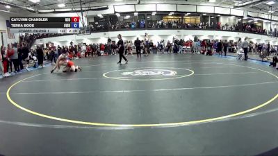 145B Champ. Round 1 - Caylynn Chandler, North Central University vs Terra Booe, Grand Valley State University