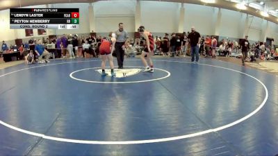 110 lbs Cons. Round 2 - Lendyn Laster, Guerrilla Wrestling (GWA) vs Peyton Newberry, Rural Retreat