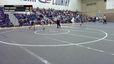 81-89 lbs Round 4 - Riley Adams, Hood River Youth Wrestling Clu vs Thero Sonnen, All- Phase Wrestling Club