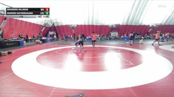 126 lbs Round 3 (8 Team) - Hunter Katterhagen, Long Prairie Grey Eagle-Browerville Wolves vs Braeden Hillman, Waverly-Shell Rock