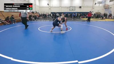 161 lbs Cons. Round 2 - Michael Hubbard, Hollister vs Abran Zubiate, Soquel