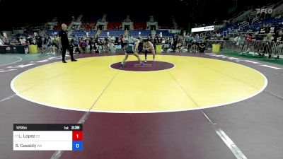 125 lbs Cons 8 #1 - Lexie Lopez, CO vs Shananiah Cassidy, WA