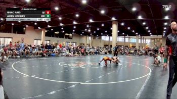 115 lbs Semifinal - Aiden Hensley, Gulf Coast Wrestling vs Issac Jung, Morris Fitness