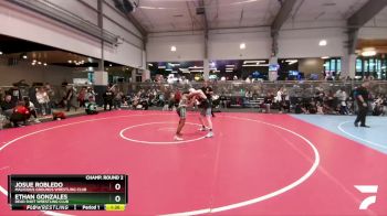 132 lbs Champ. Round 2 - Ethan Gonzales, Dead Shot Wrestling Club vs Josue Robledo, Malicious Grounds Wrestling Club