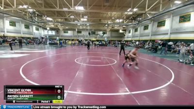 Round 1 - Vincent Glynn, Thunder Wrestling Club vs Paysen Garrett, Stanley County AAU