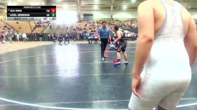 175 lbs Quarterfinal - Jax King, Forrest Youth Wrestling vs Axel Jennings, GroundZero