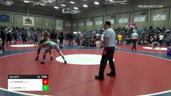 138 lbs Consolation - Jayson Victoria, Granada vs Jesus Loreto, Dinuba