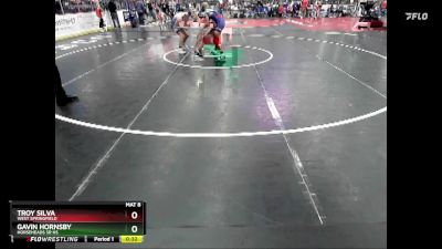 131 lbs Cons. Round 4 - Gavin Hornsby, Horseheads Sr HS vs Troy Silva, West Springfield