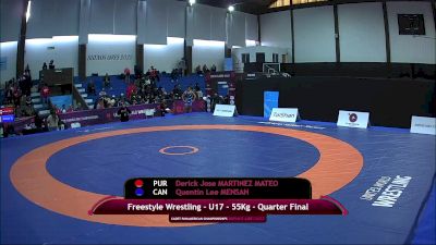 60 kg Zan Fugitt, USA vs Jacob Brunner, PUR