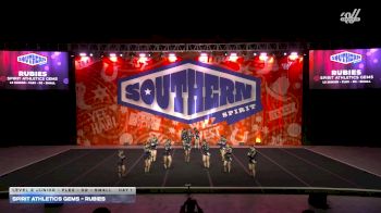 Spirit Athletics Gems - Rubies [2026 L2 Junior - Flex - D2 - Small Day 1] 2026 Southern Nationals by Cheer Power