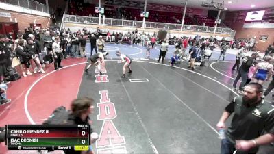 152 lbs Cons. Round 5 - Isac Deonigi, Tahoma vs Camilo Mendez III, Othello