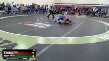 152 lbs Cons. Round 1 - Blake Giese, Canby vs Ethan Oppedal, Blue Earth Area