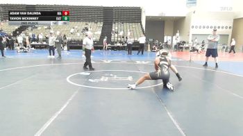 165-I lbs 2nd Place - Adam Van Dalinda, Newburgh Free Academy vs Tavion Mckinney, East Hartford Stingers Youth