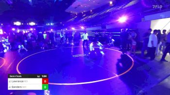 69 lbs Semifinal - Julian Lawrence, Red Wave Wrestling vs Jeremy Sanders, Institute Of Combat