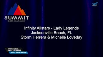 Infinity Allstars - Lady Legends [2025 L4 Senior - Medium Finals] 2025 The Summit